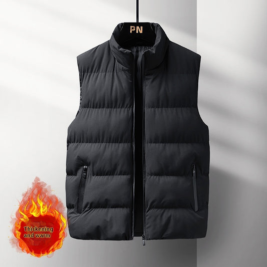 Korean Style Trendy Slim Fit Warm Vest Jacket