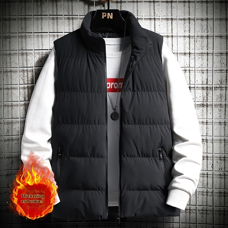 Korean Style Trendy Slim Fit Warm Vest Jacket