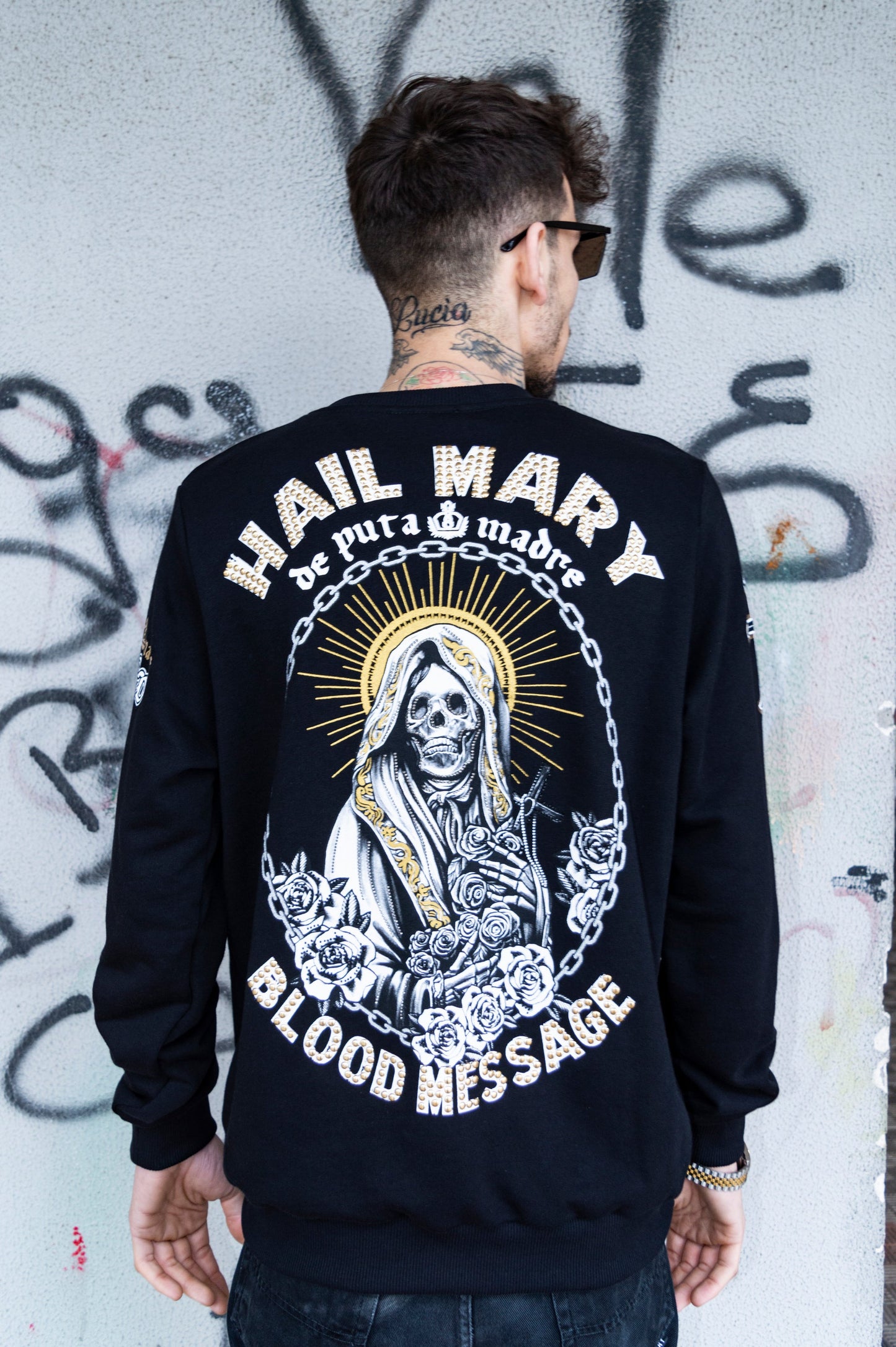 Men's Luxury Sweatshirt Hail Mary